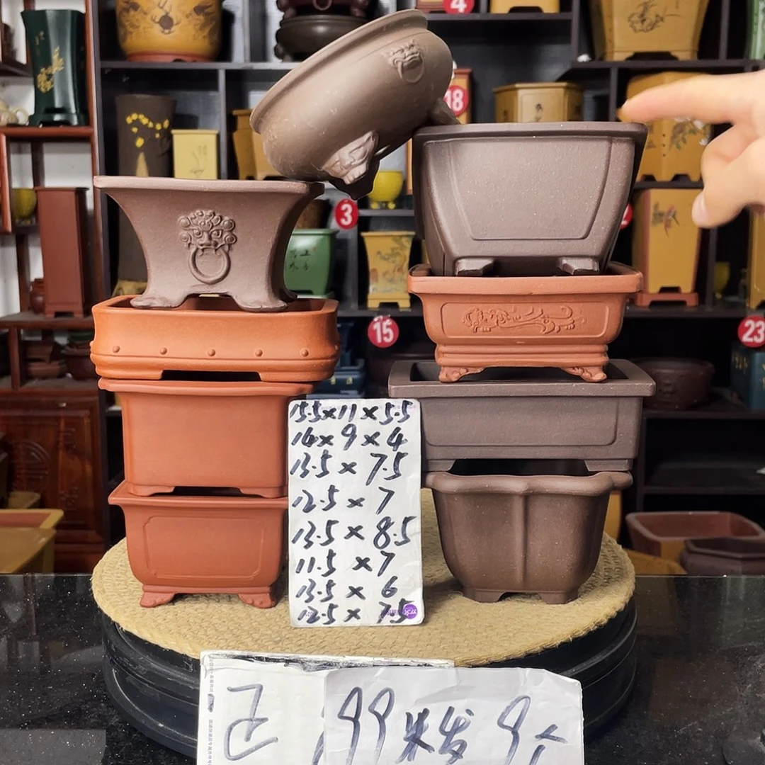 紫砂D-婉秋紫砂花盆