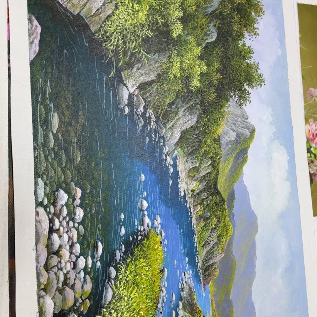 油画好的我真的是太