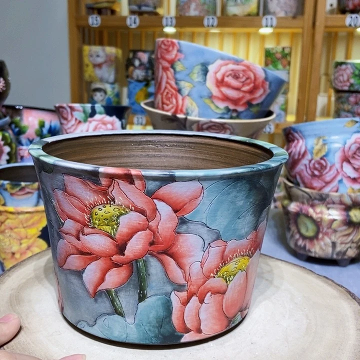 景德镇艺术手绘作品