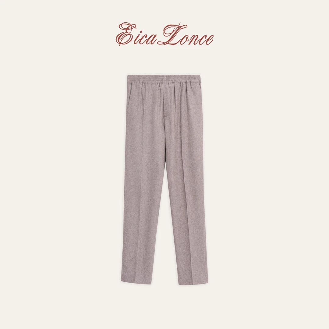 雅心Eicalonce 进口羊毛花纱色 商务休闲西裤男KN61347