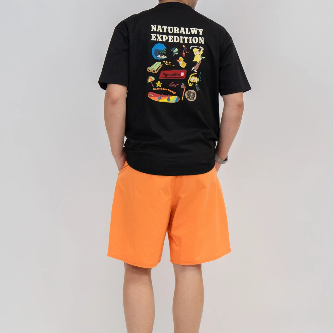 DJ【5070设计款夏季短袖】户外复古休闲时尚百搭宽松