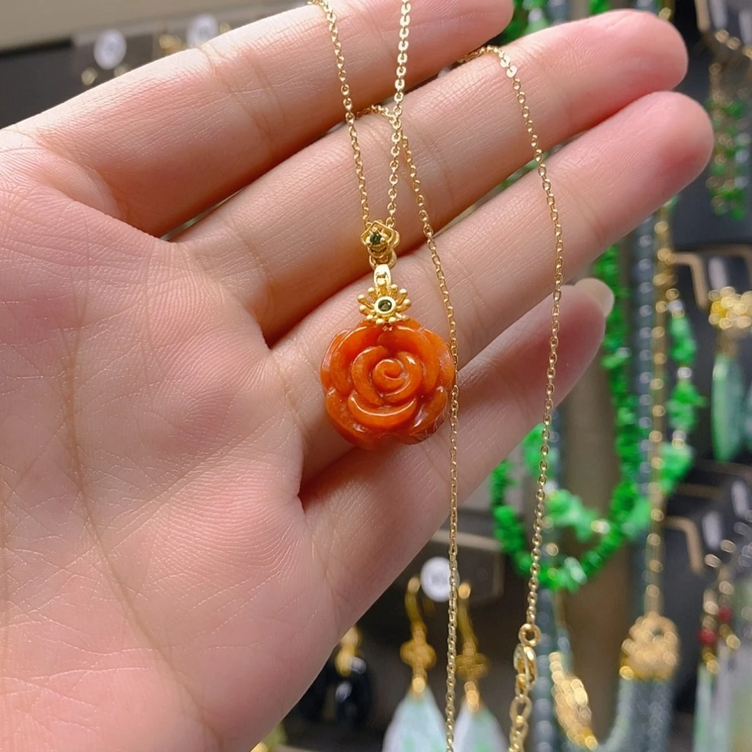 颈饰未镶嵌翡翠翡翠