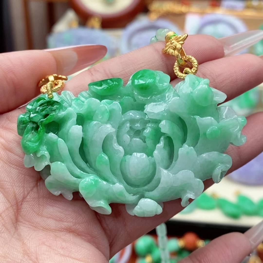颈饰未镶嵌翡翠翡翠吊坠