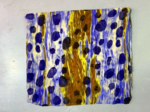 Yeg lek atlas 1.6宽2.5长时尚波点绫罗贡缎棉绸服装布料