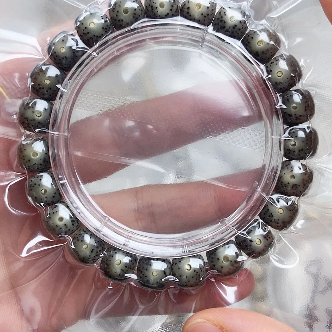 星月菩提手串石玉料