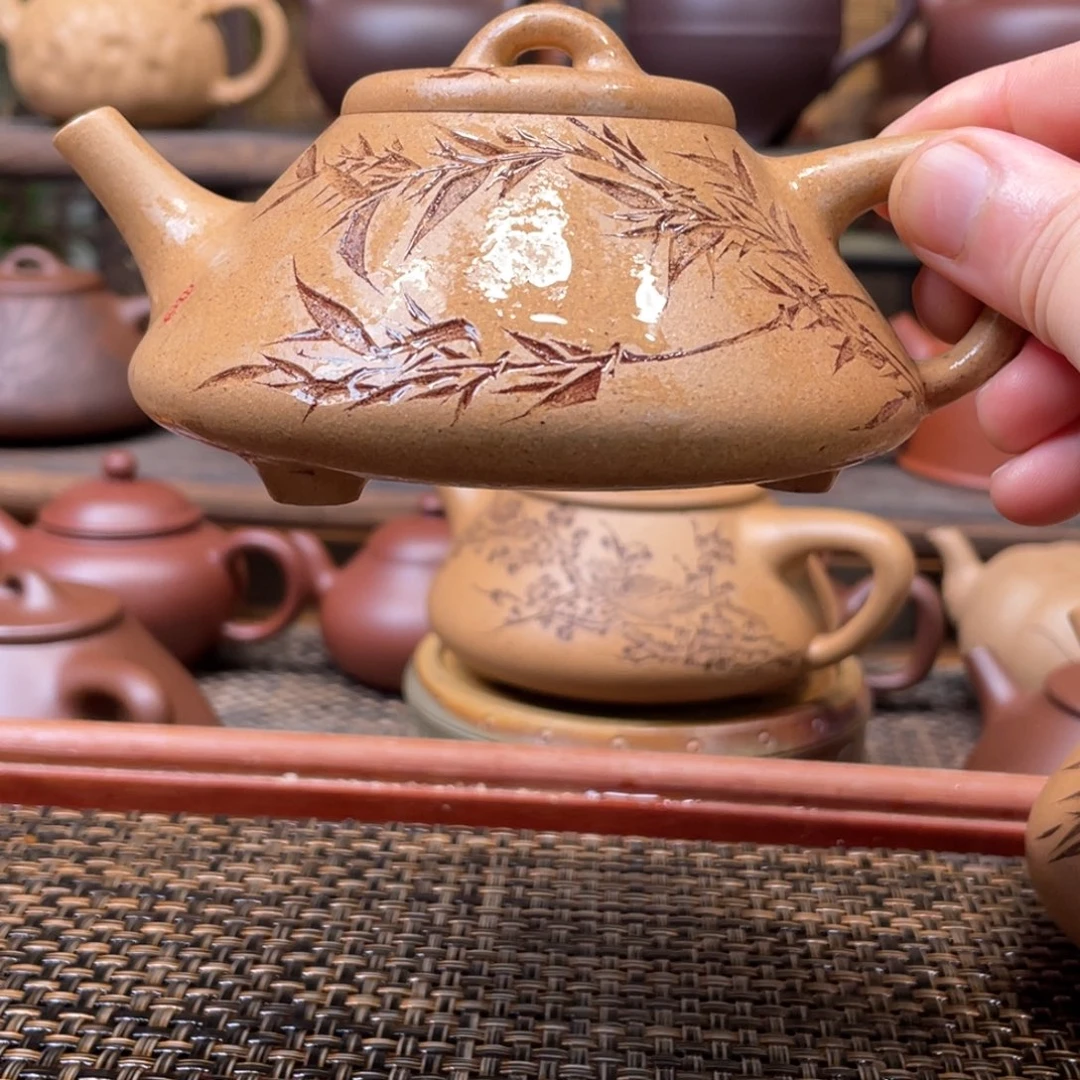 茶壶紫砂宜兴原矿紫砂手工制200