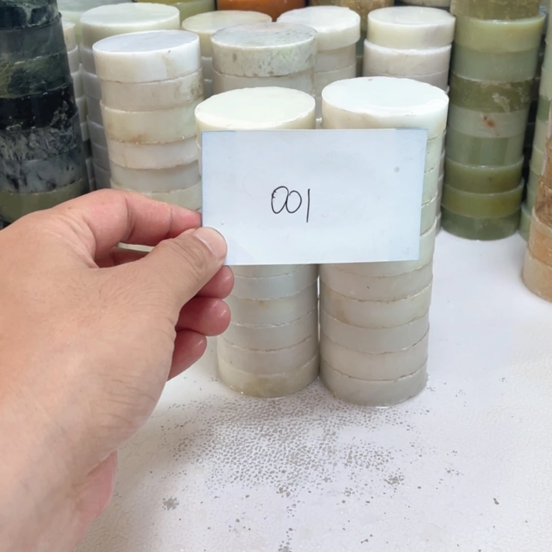 【闪购商品】蛇纹石玉未镶嵌珠宝半成品景****5