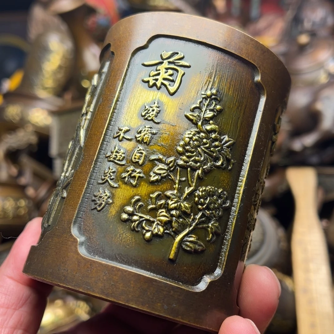 茶壶香炉铜器摆件