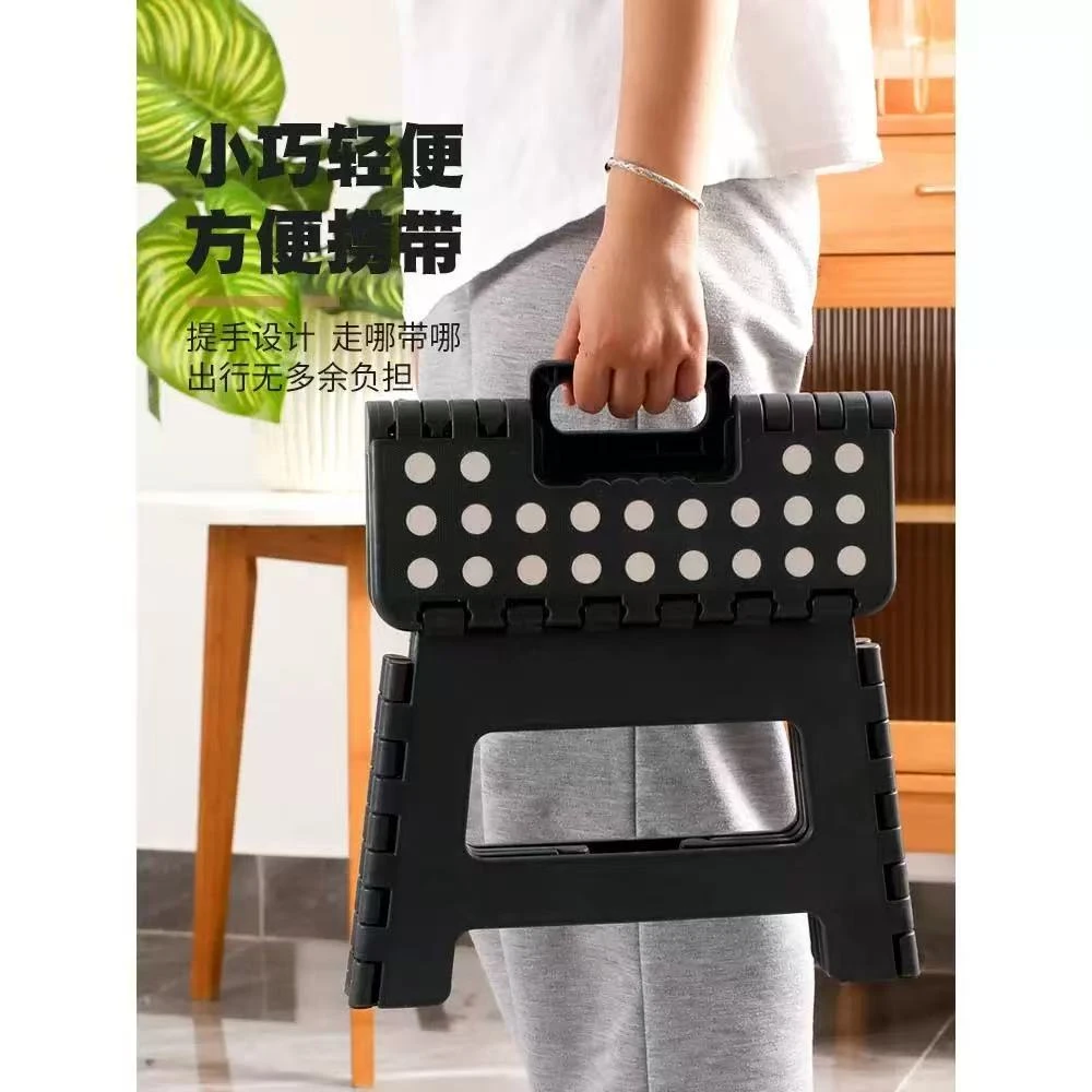 方便收纳结构稳固新型材质折叠凳32*24*22混色