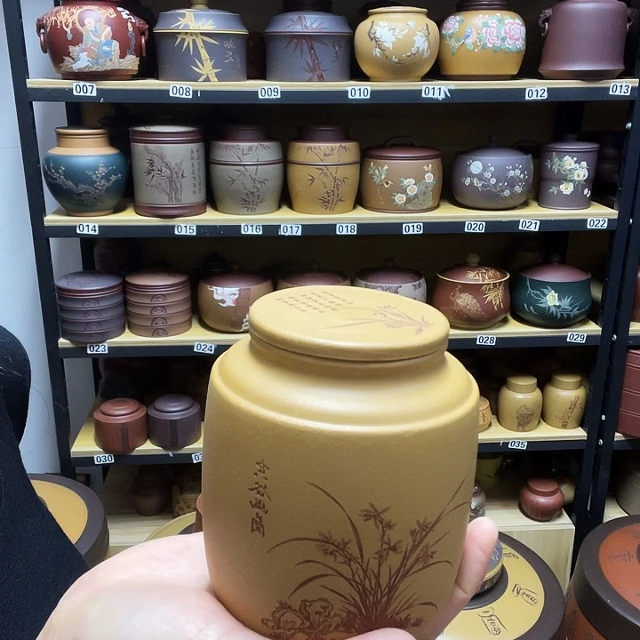 紫砂茶叶罐紫砂茶叶罐