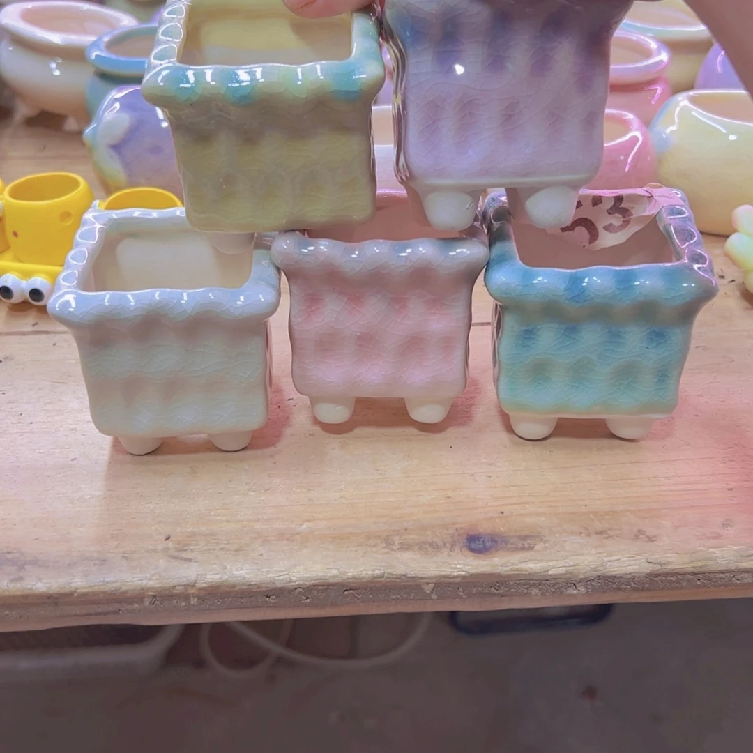 陶瓷花盆当场凑满12包邮