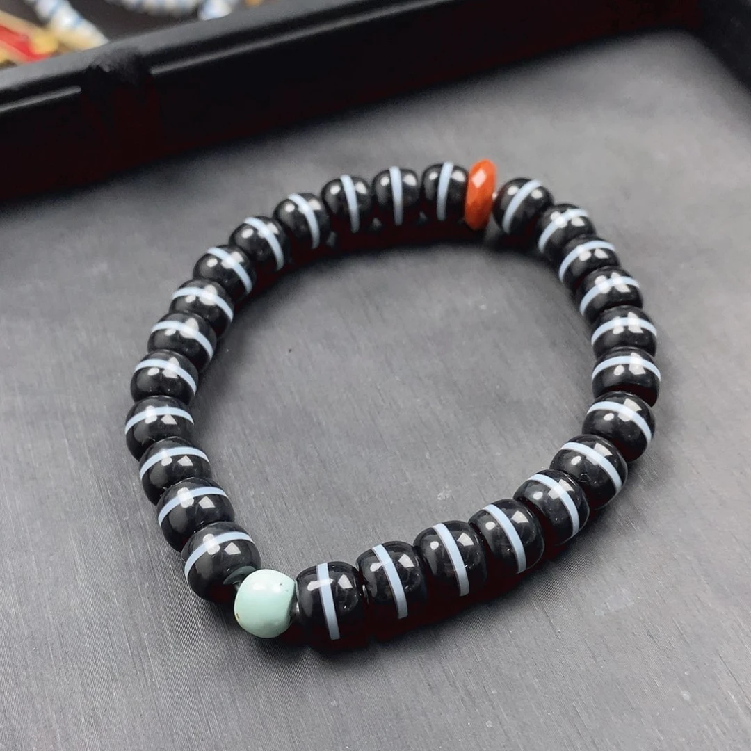 玛瑙/玉髓玛瑙手串合金