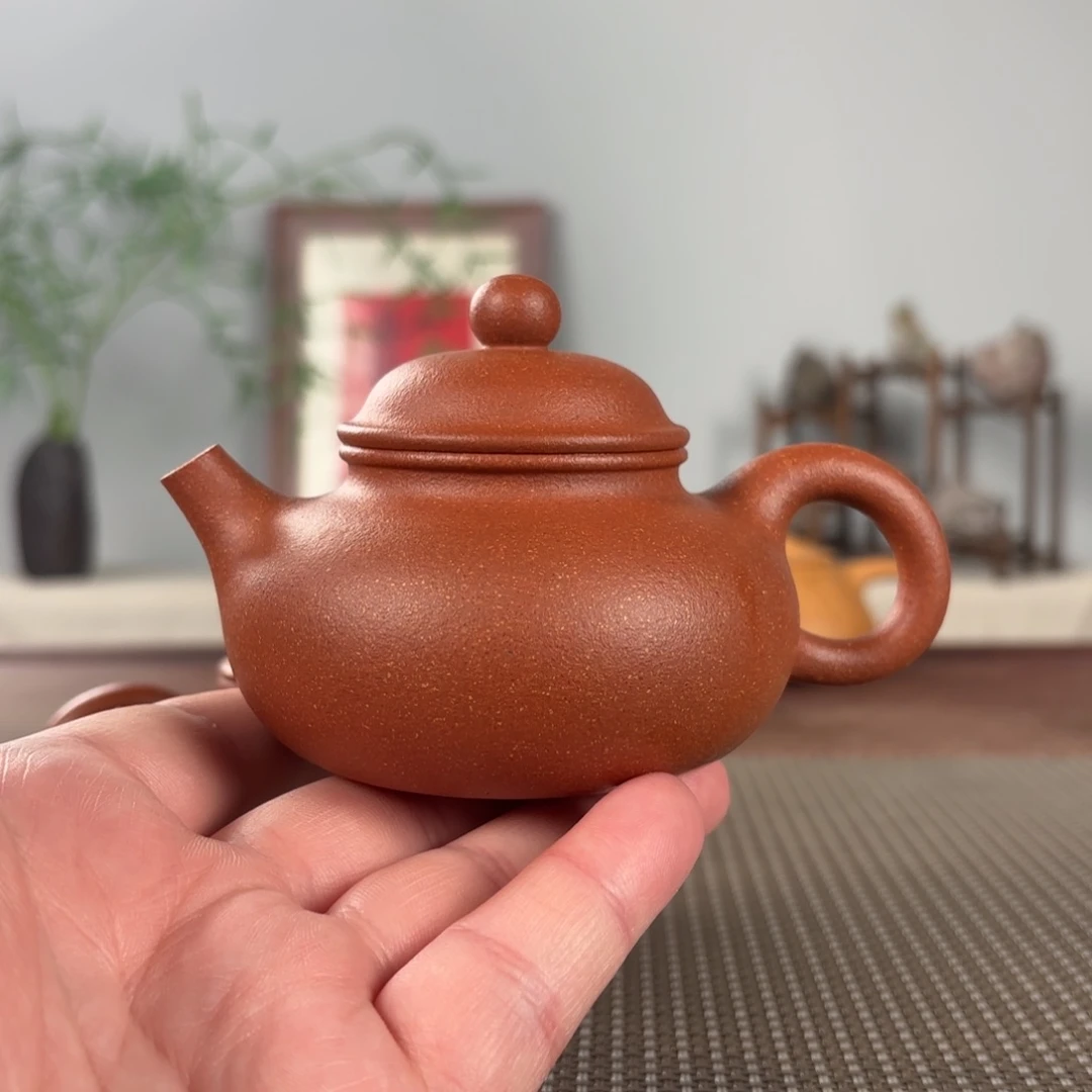 茶壶紫砂黄龙山原矿紫砂壶
