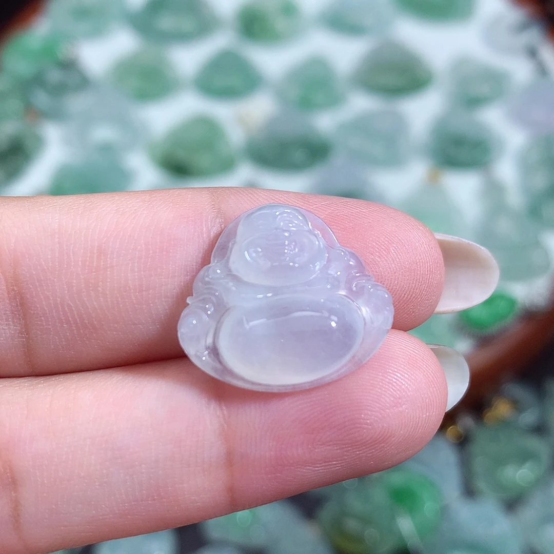 颈饰未镶嵌翡翠佛公