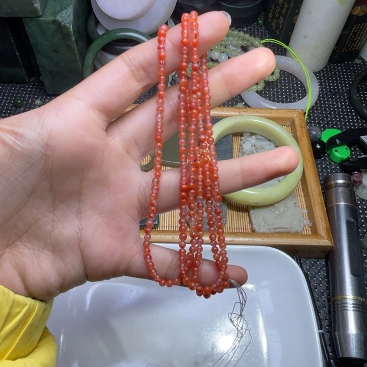 未镶嵌和田玉珠宝半成品玛 瑙卡3