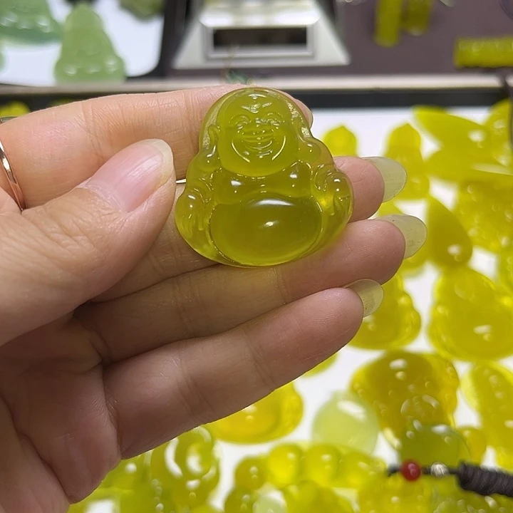 蛇***吉蛇纹石玉未镶嵌颈饰