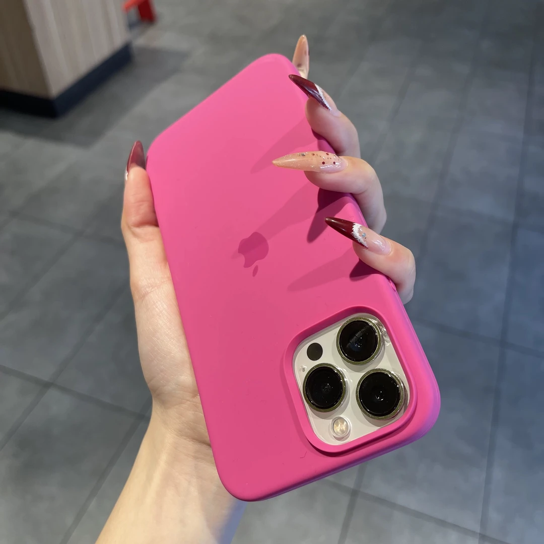 火龙果iPhone15promax手机壳适用16pro保护套15/14液态硅胶13软12