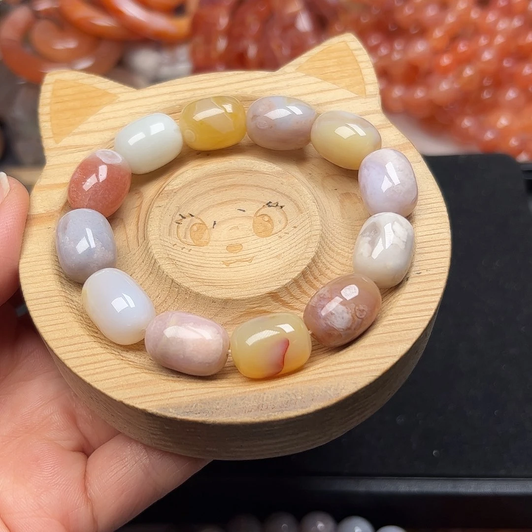 玛瑙/玉髓珠宝半成品未镶嵌