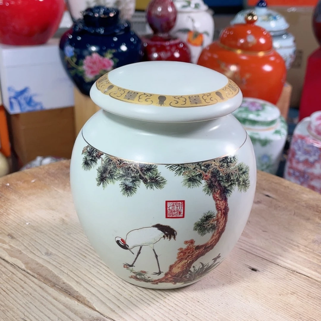 【闪购商品】罐陶瓷茶叶罐密封罐