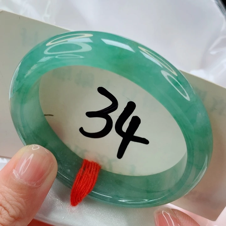 翡翠未镶嵌手镯（贵妃镯）小精品强推