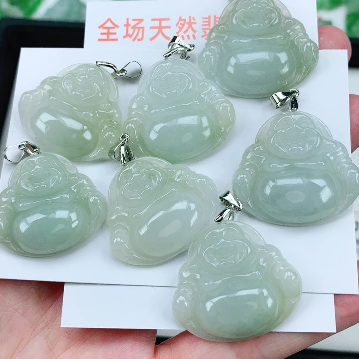 翡翠未镶嵌颈饰多样性发其1