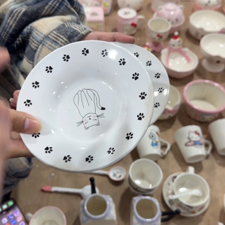 全新正版 釉下彩高温瓷 原单尾单