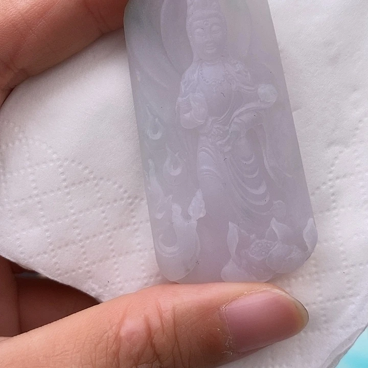 未镶嵌定制翡翠观音
