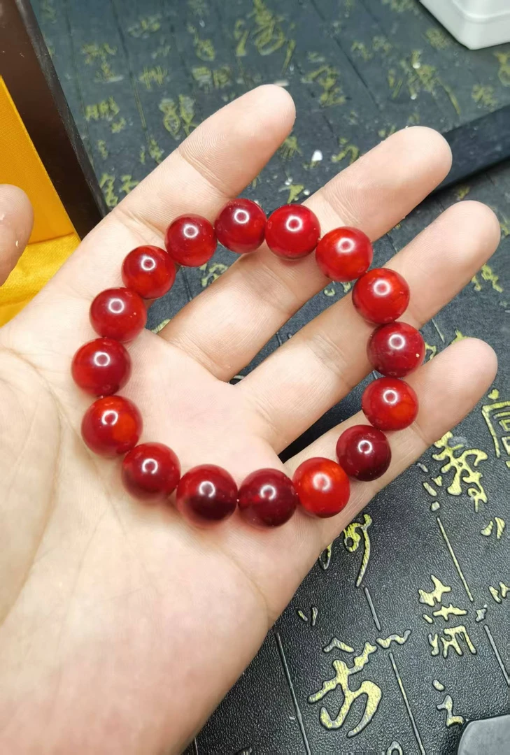 雷击木女士1.2红手串(车)