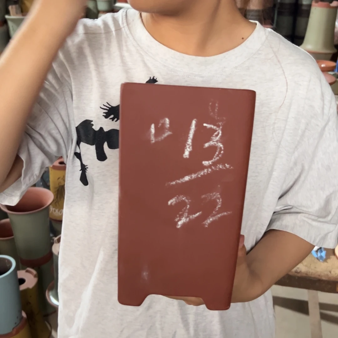 宜兴川阁紫砂花盆单个