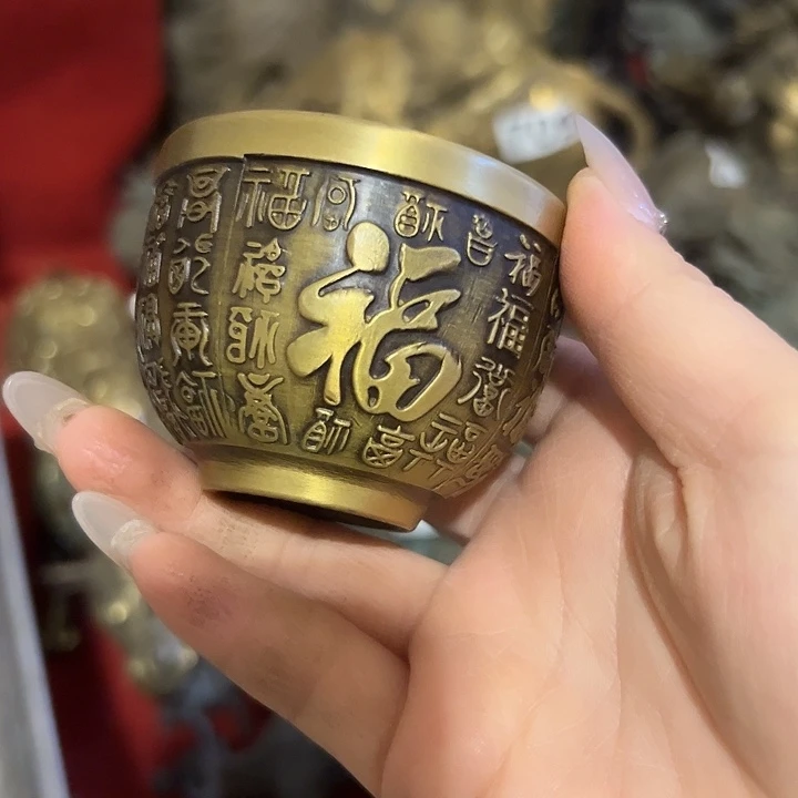 黄铜摆件，文房工艺品摆件