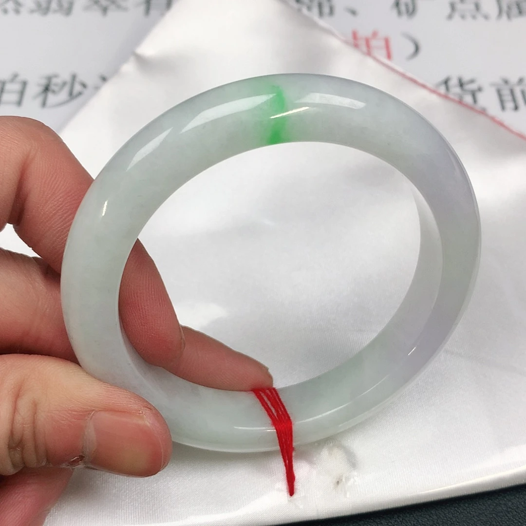 翡翠手镯未镶嵌圈58