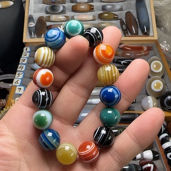 玛瑙/玉髓未镶嵌手串