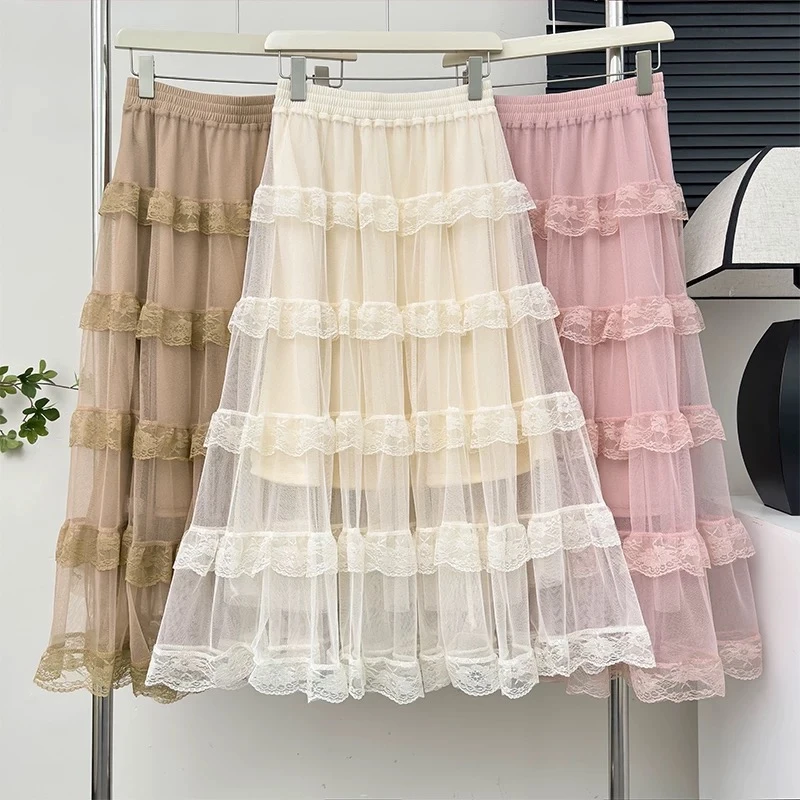 801-850 春夏新款百搭全品类网纱半身裙