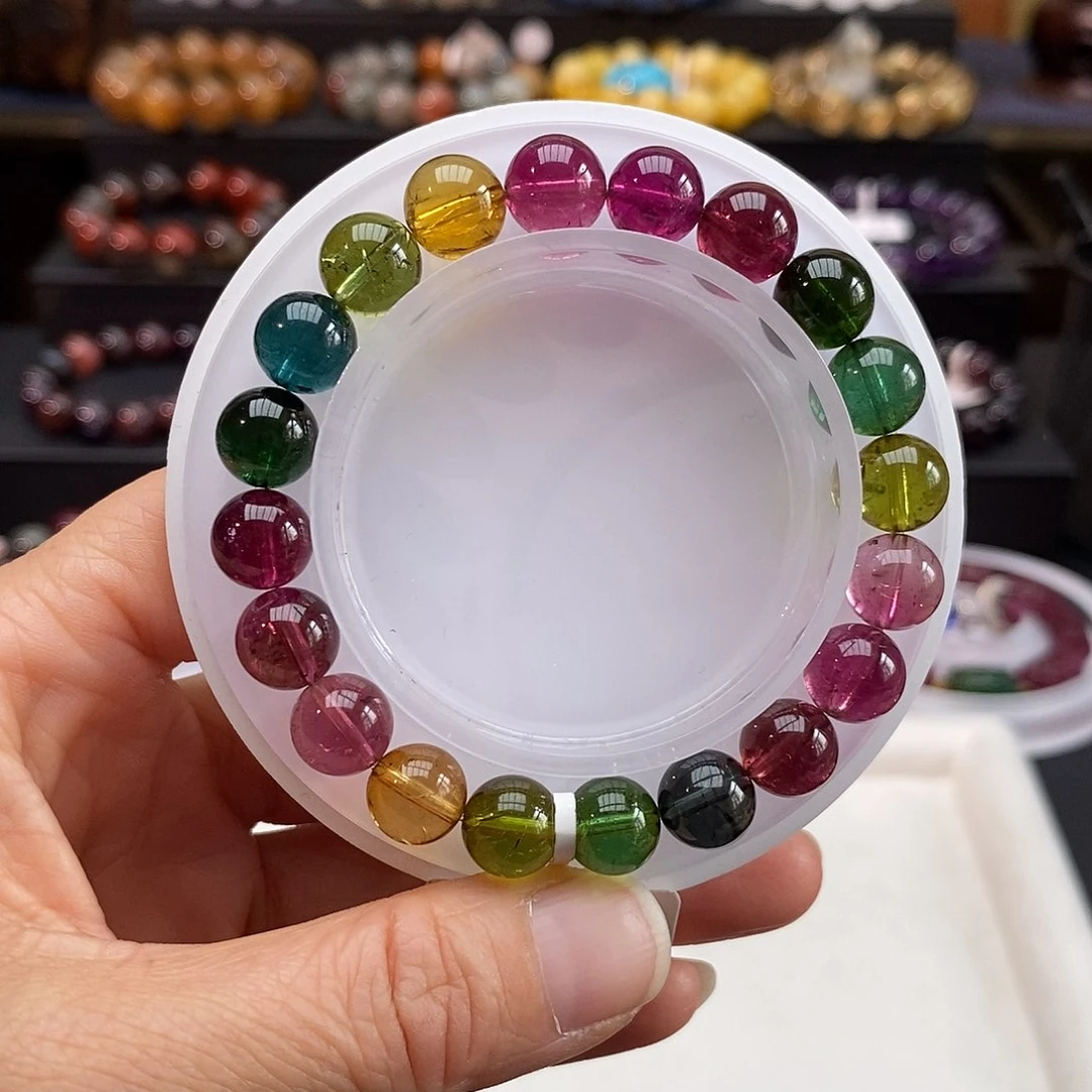 碧玺手链未镶嵌手链