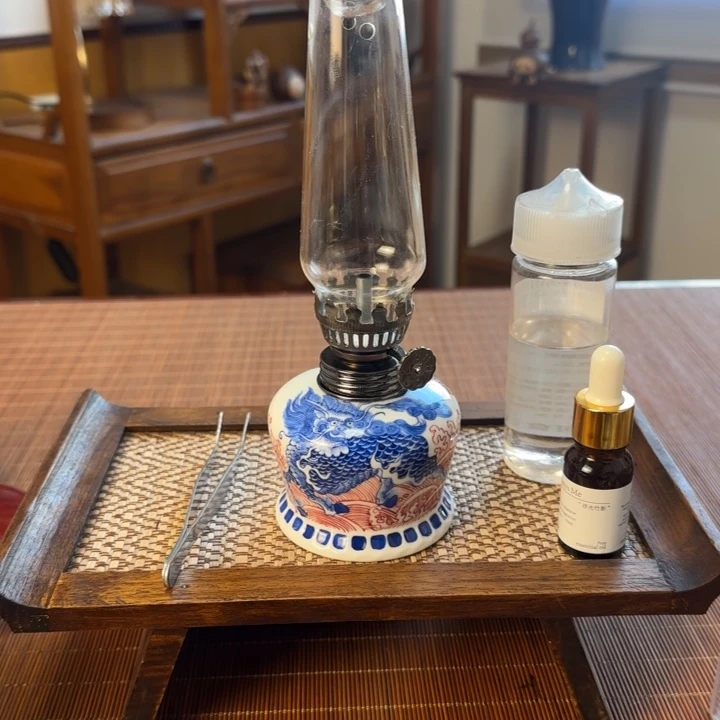 天***座景德镇陶瓷香薰灯