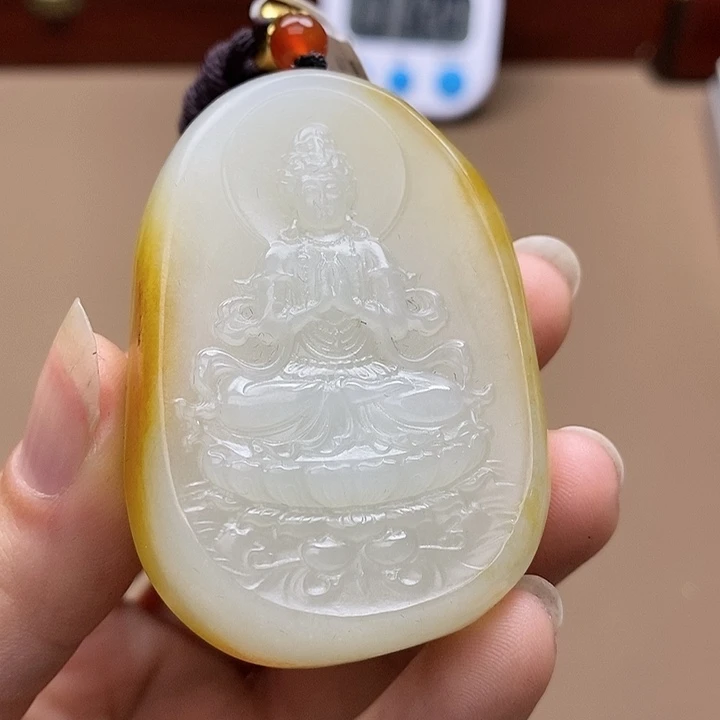 和田玉挂件未镶嵌F