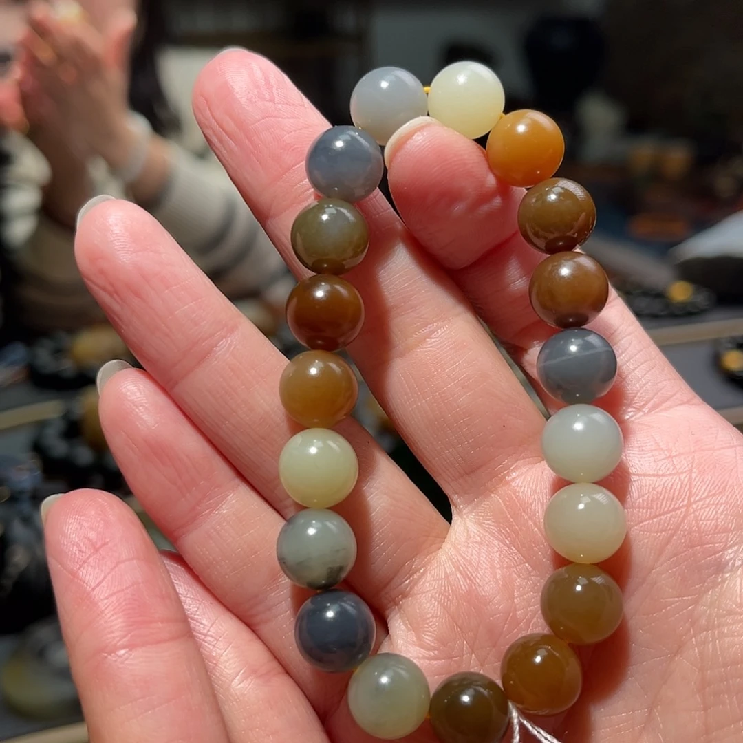 和田玉手链未镶嵌