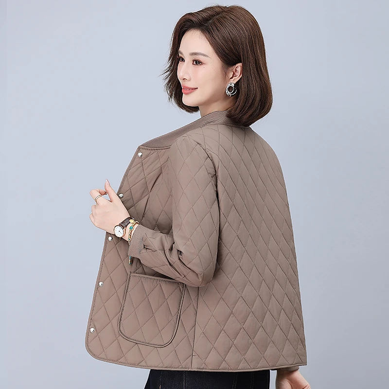 棉服女内胆2025秋冬季新款小个子短款轻薄保暖棉衣外套小棉袄休闲