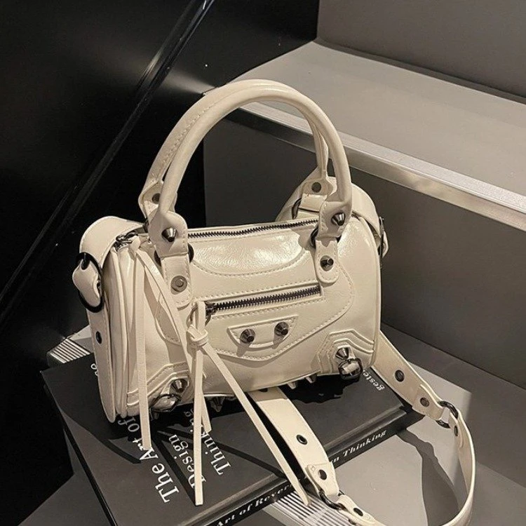 【KK】托特包耐磨跨境风潮单根单肩包丹宁时尚休闲户外做旧款