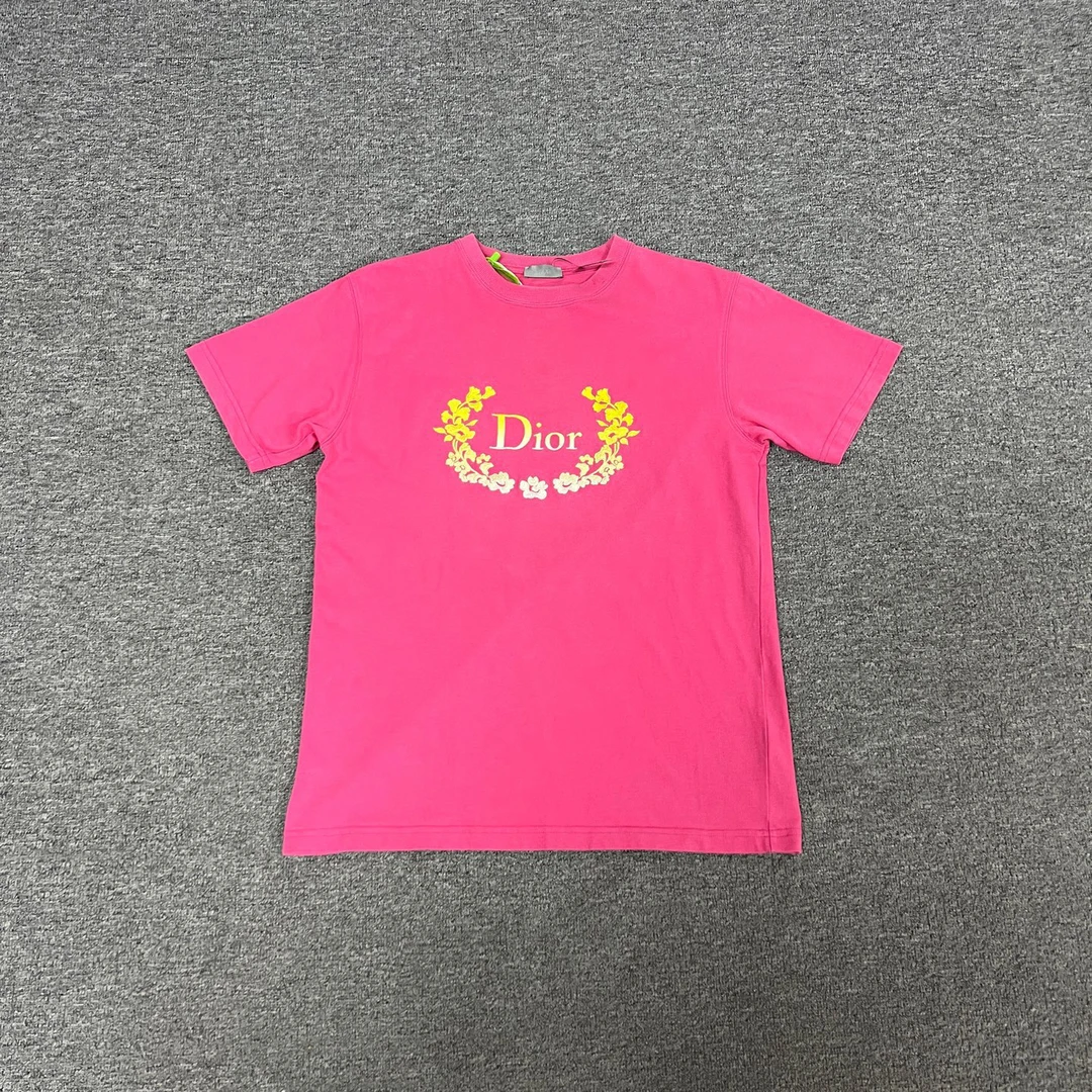 95新 DIOR/迪奥 Dior粉色短袖s码