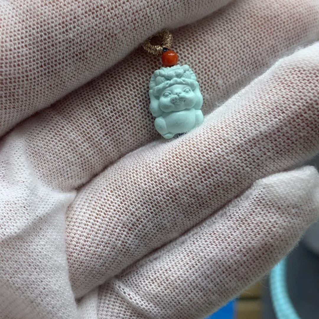 绿松石挂件未镶嵌