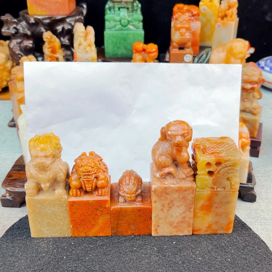 寿山石捡漏瑕疵品3*3