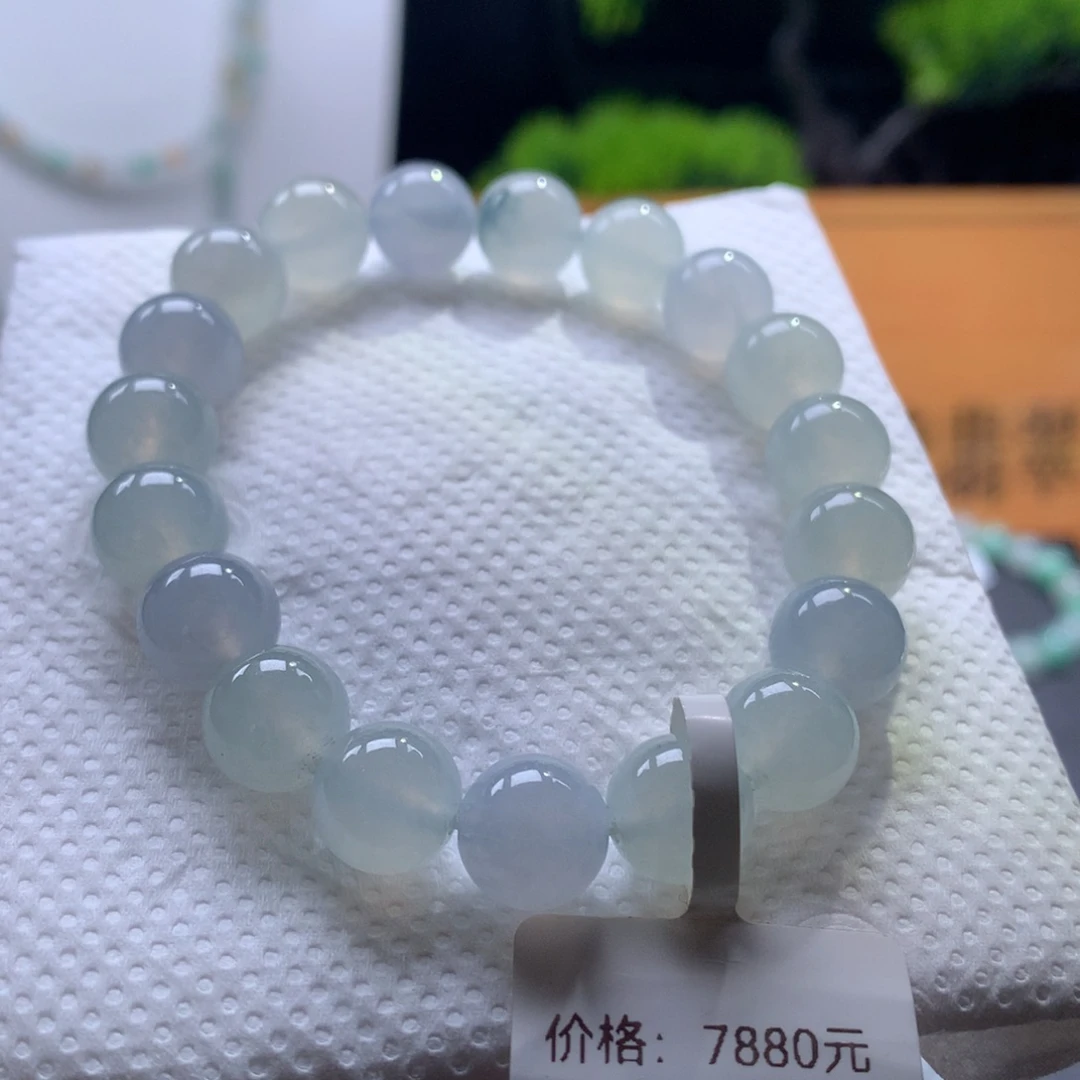 翡翠未镶嵌手链卡10