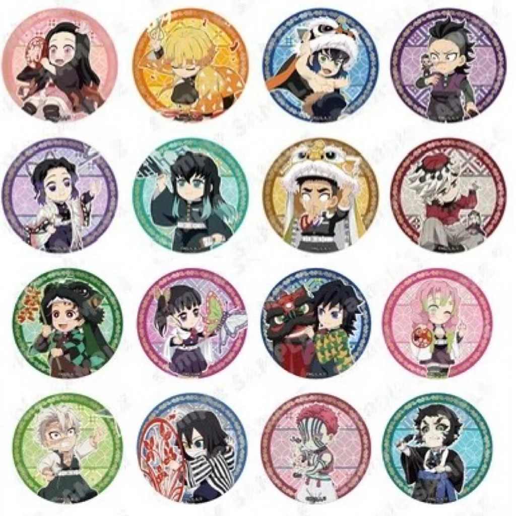 鬼灭之刃快闪限定&中国限定非遗系列盲盒全品类