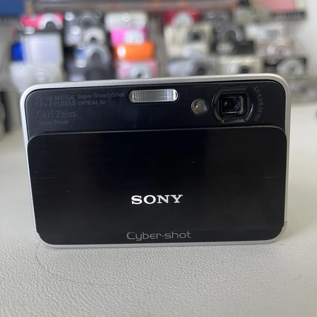 9新 Sony/索尼 T2日英文 810w像素3倍变焦 配件齐全