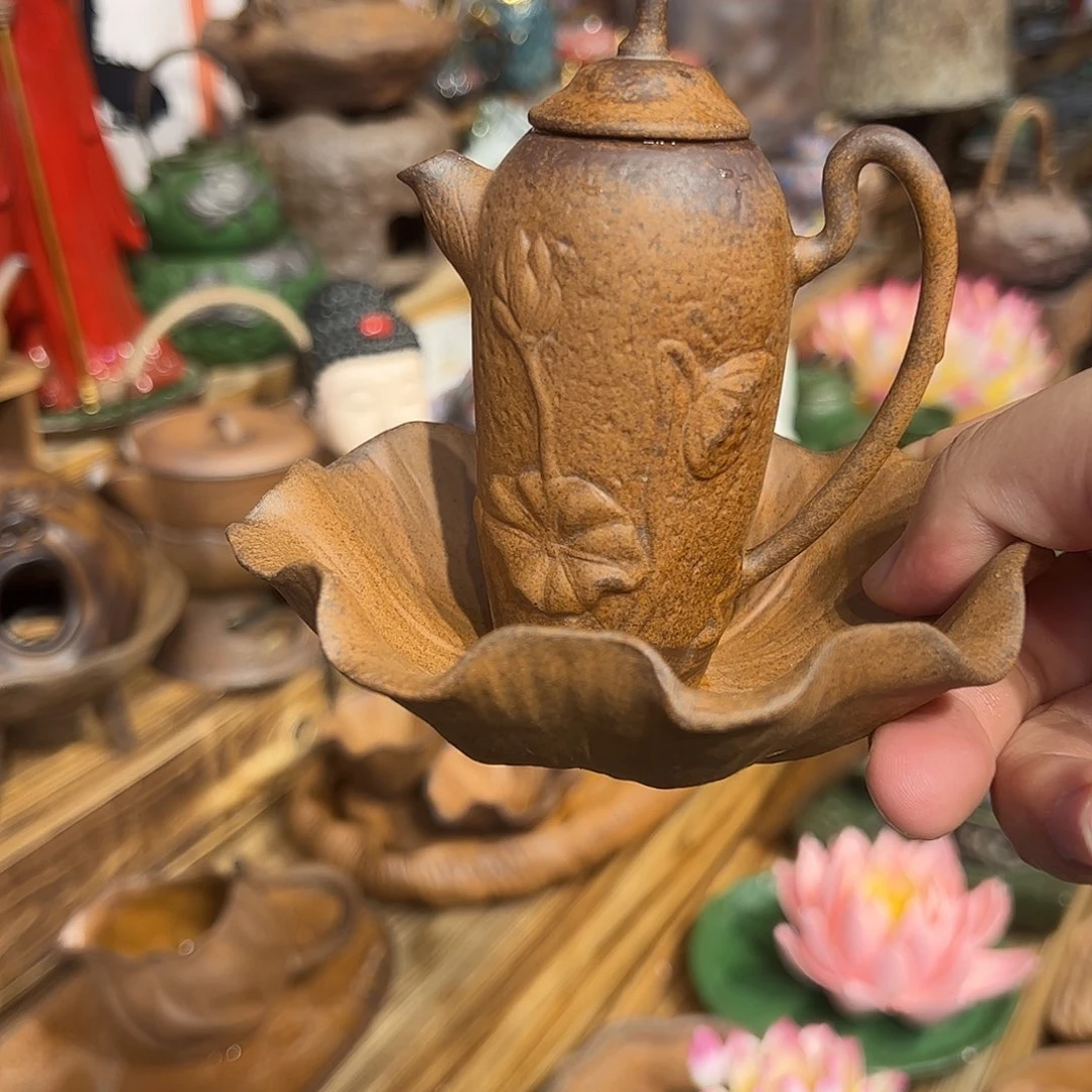 原矿粗陶裸烧工艺，越养越润出彩