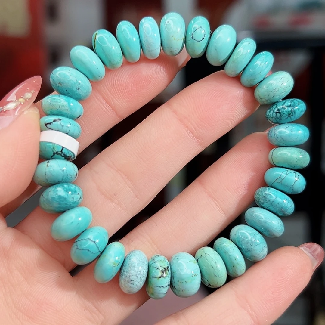 蒜***诺绿松石未镶嵌珠宝奇石