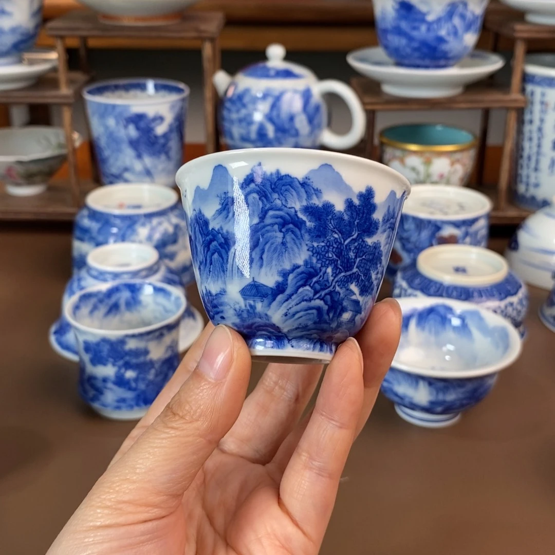 景德镇陶瓷手工手绘