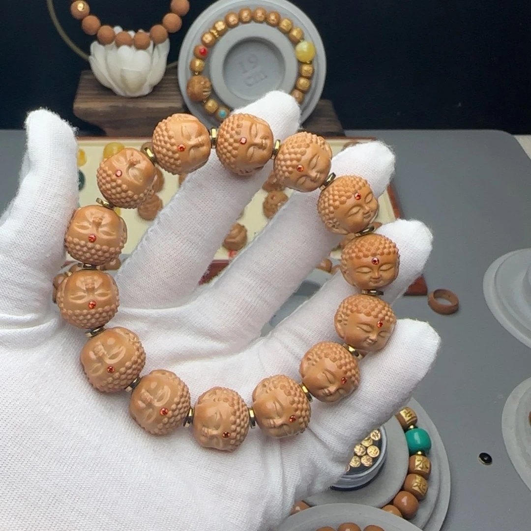 猴头核桃手串全品老型猴头手串佛头