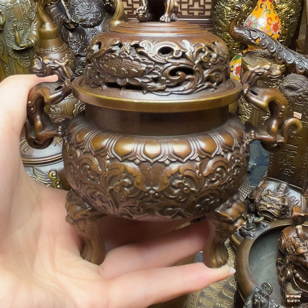 精美铜器点击下单